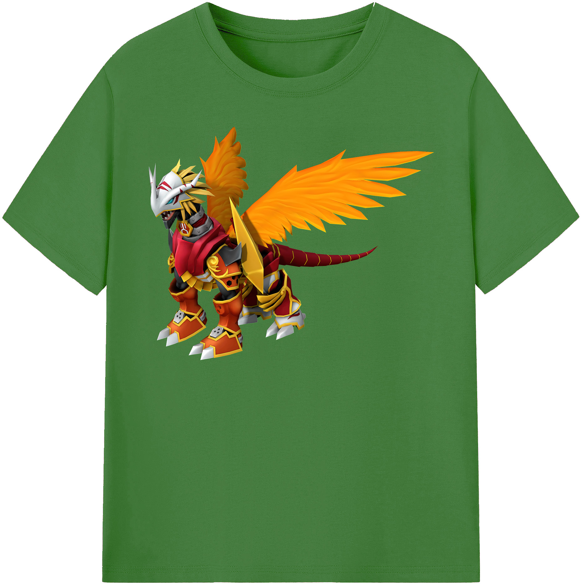 （画像用） Digimon デジタルモンスター/デジモン レディースカジュアルプリントTシャツ（綿100％）